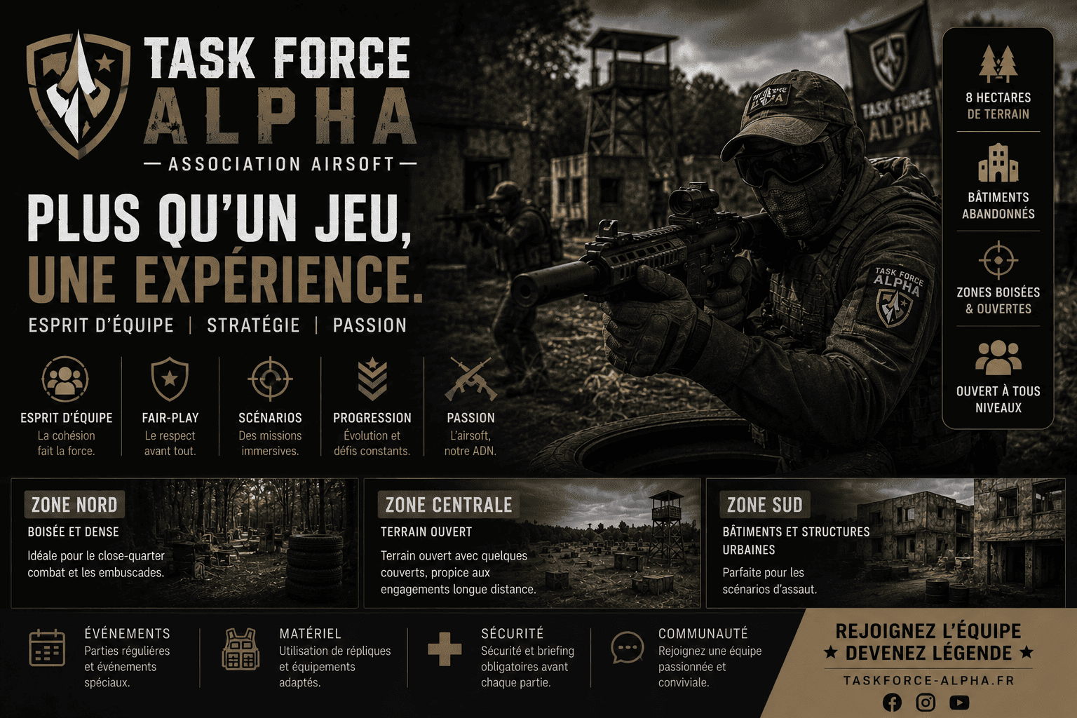 Club / association airsoft